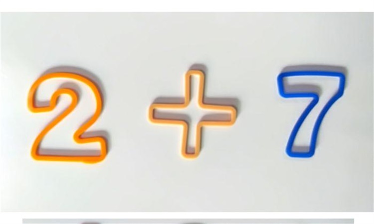硅膠數字橡皮筋